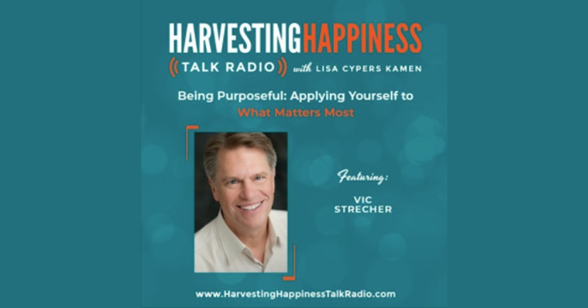 vic on harvesting happiness